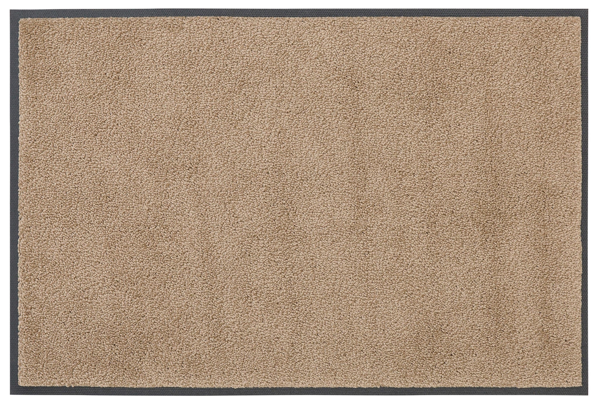 my home Fussmatte »Lavea« rechteckig 9 mm Höhe Schmutzfangmatte, Uni-Farben, In- und Outdoor-Teppich, waschbar