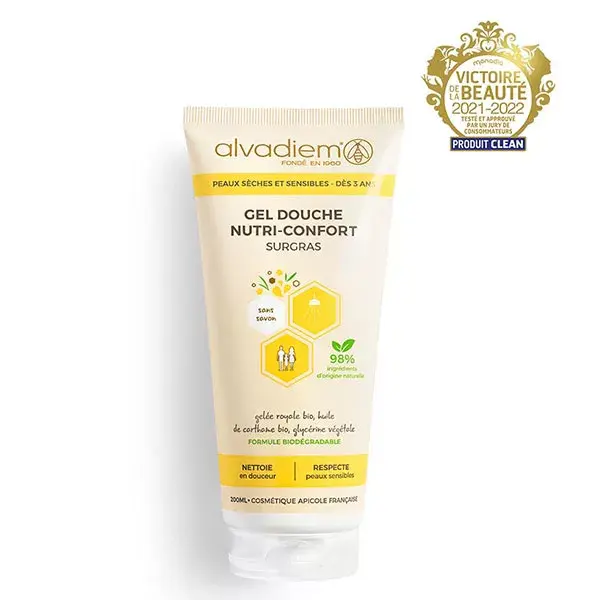 Gel de Banho Alvadiem Nutri-Comfort Extra-Rico para o Corpo 200ml