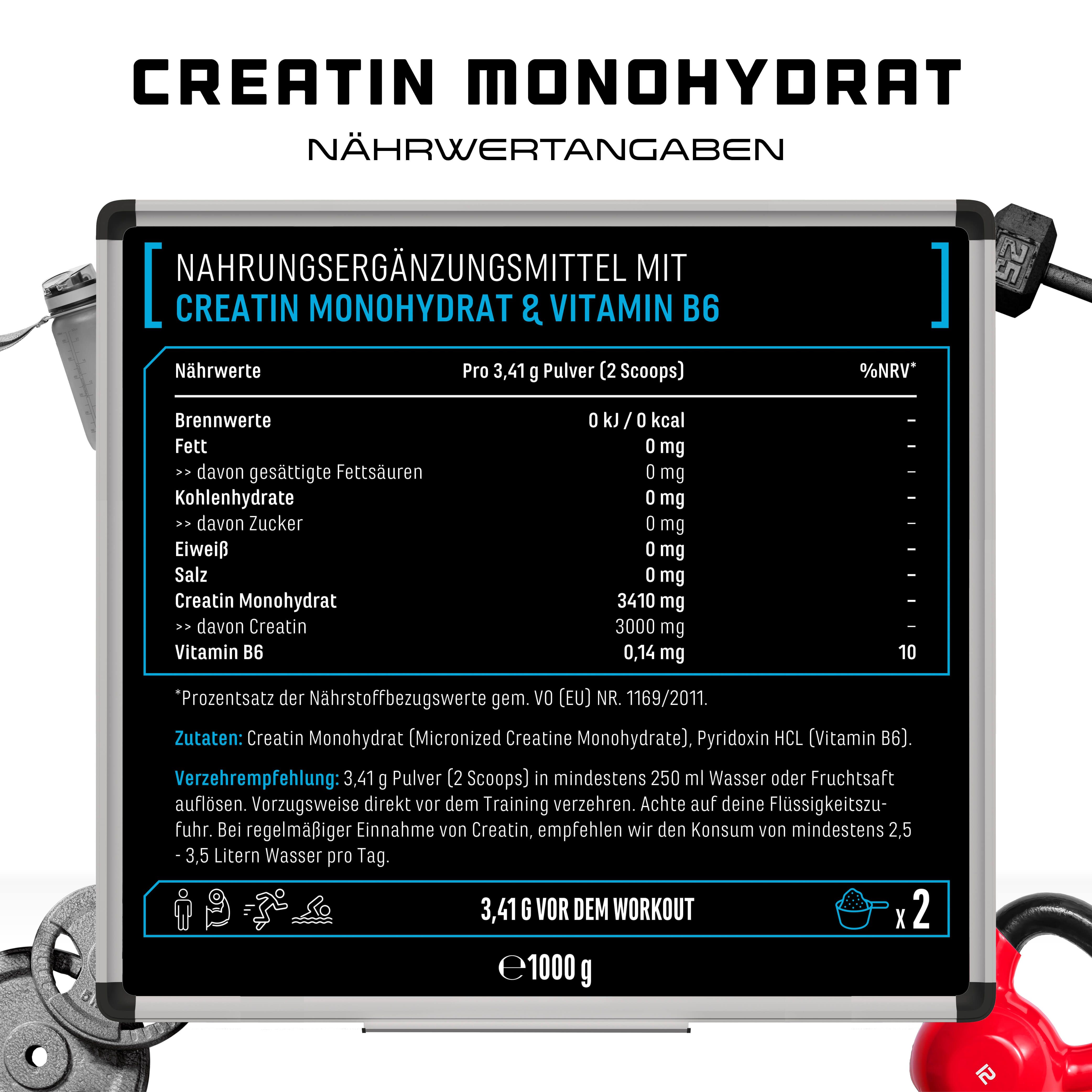 GEN Creatin Monohydrat Pulver