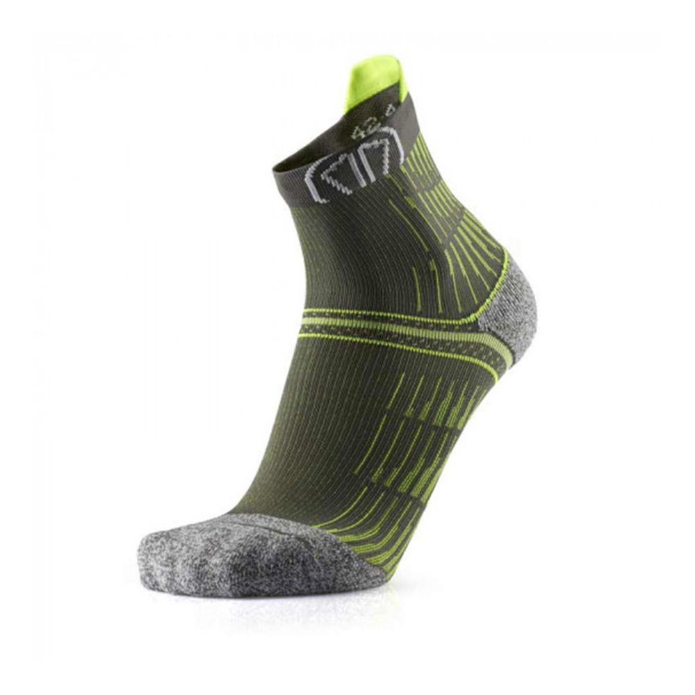 Sidas RUN ANATOMIC COMFORT - Chaussettes gris/jaune