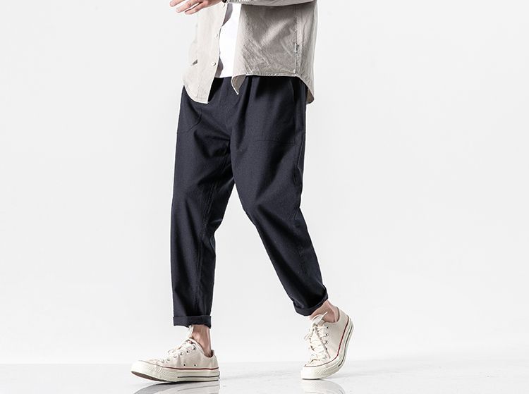Tonni's - Rechte linnen broek