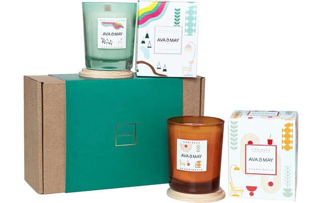 AVA & MAY Duftkerze »Cozy Glow 2 x180 g«