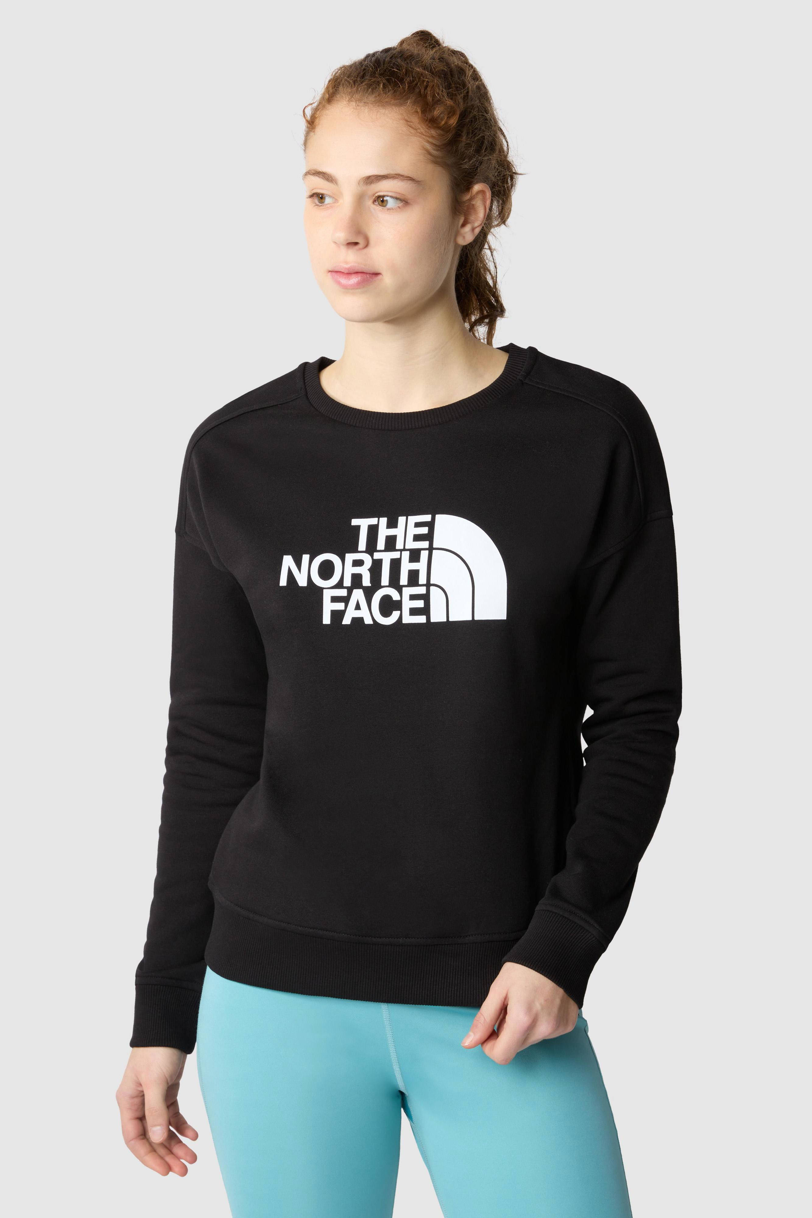 The North Face sweater Drew Peak zwart/wit
