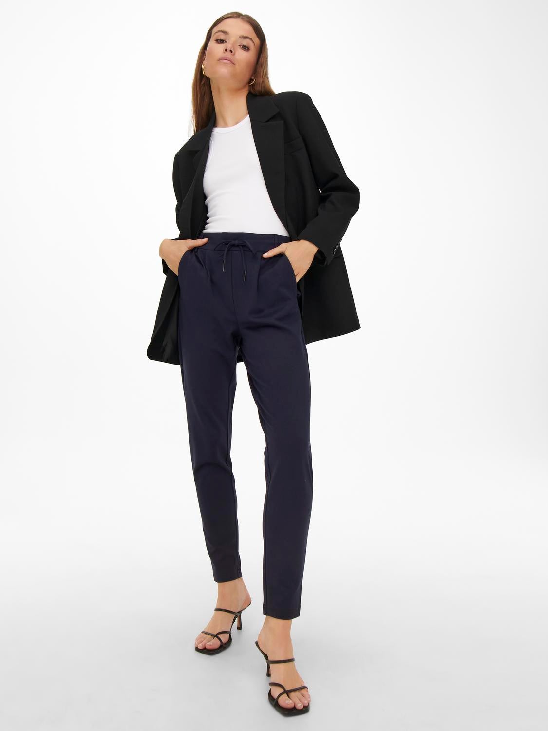 ONLPOPTRASH Mittlere Taille Normal geschnitten Klassische Hose Night Sky