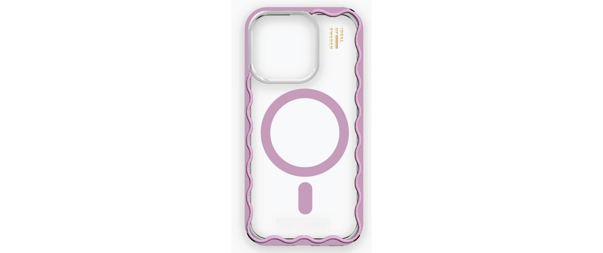 Back Cover Frame Case Magsafe iPhone 16 PinkMagSafe-kompatible Schutzhülle für das iPhone 16