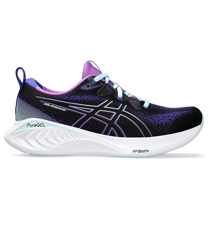 ASICS GEL-CUMULUS 25 1012B441 BLACK-AQUAMARINE