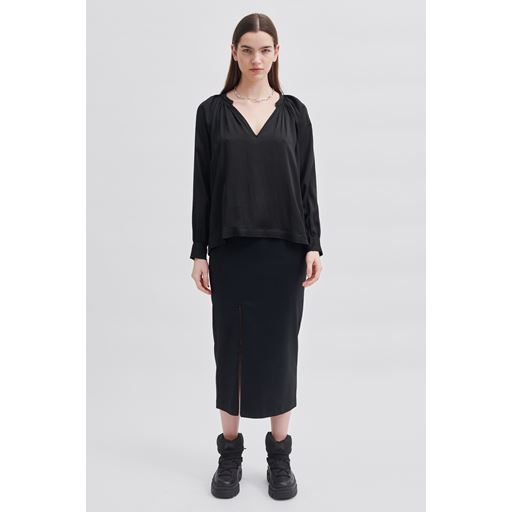 Second Female Anour Nederdel, Sort, XL