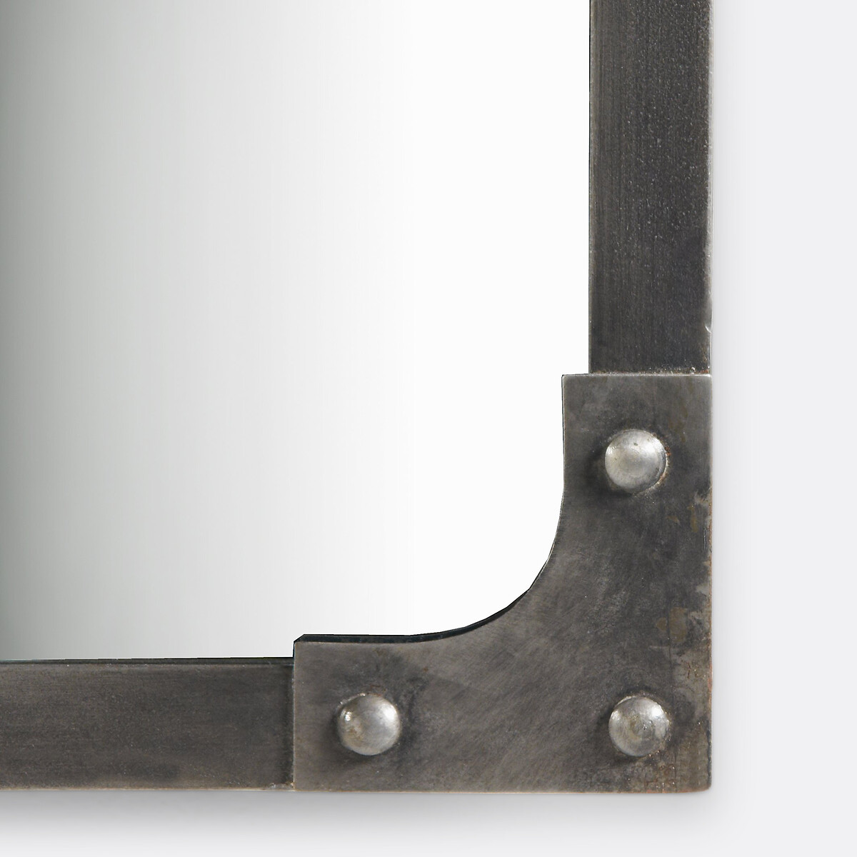 LA REDOUTE INTERIEURS<br>Espelho industrial em ferro 120x100 cm, Lenaig