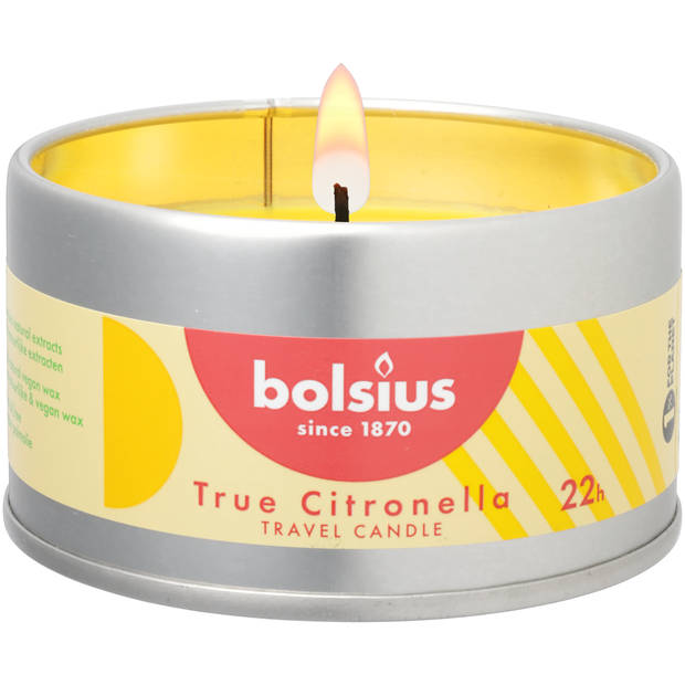Bolsius Citronella Kaars Blik