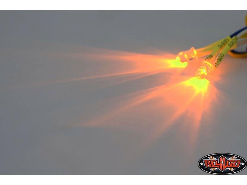RC4WD Modellbau-Beleuchtung LED 3 mm Set 1, Gelb Beleuchtung