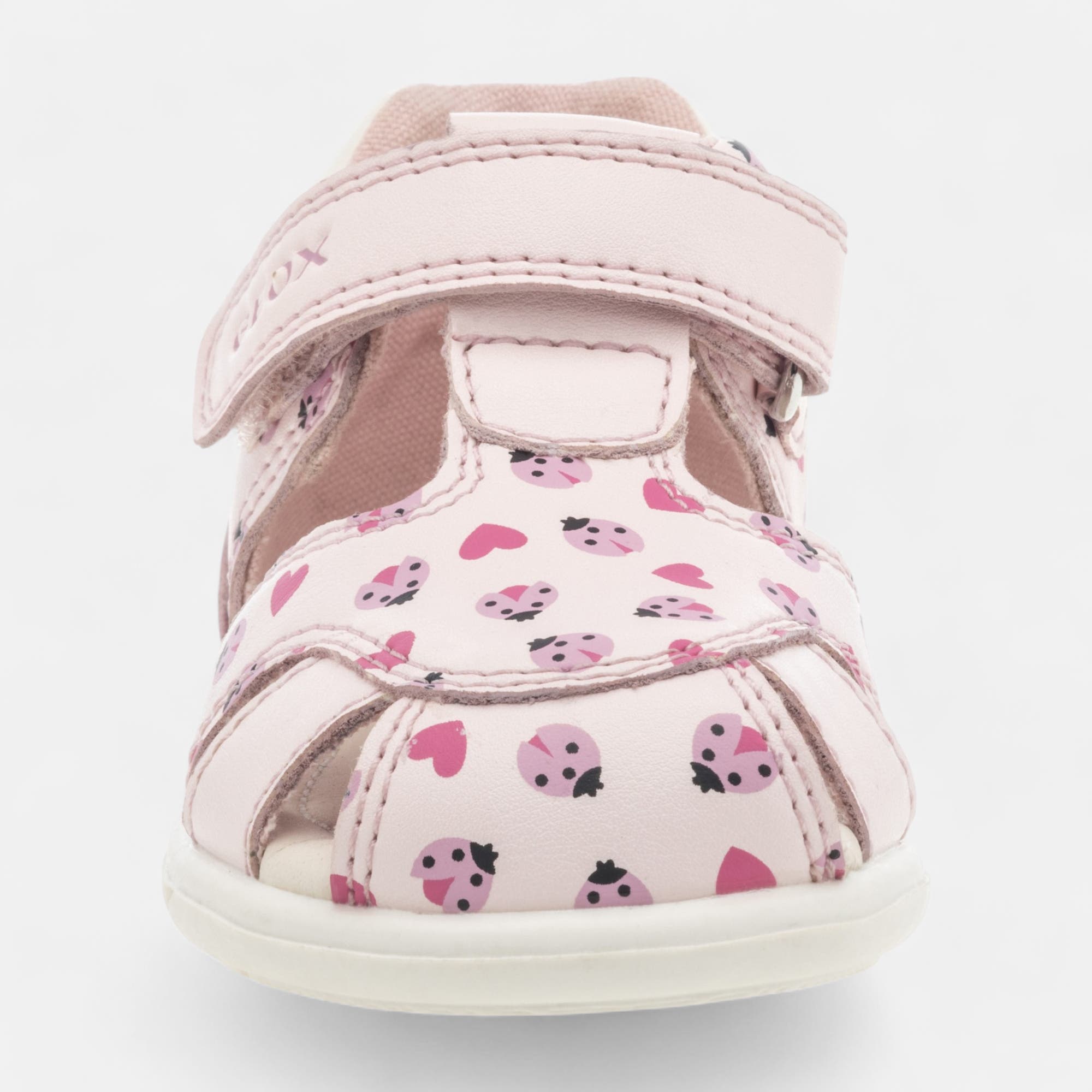 Nu-pieds Bébé fille rose
