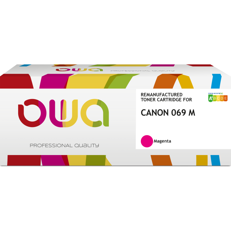 Toner remanufacturé OWA - standard - pour CANON 069