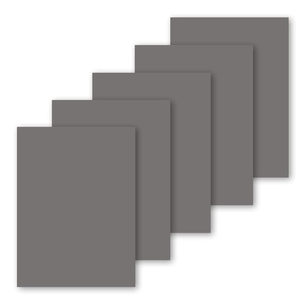 INF Selvklebende reparasjonslapper 5 ark Sort  20x14.5 cm