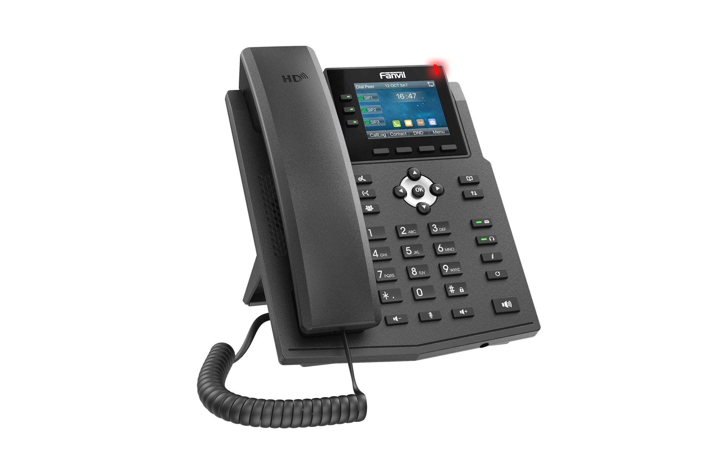 Tischtelefon X3U SchwarzX3U Enterprise IP-Telefon