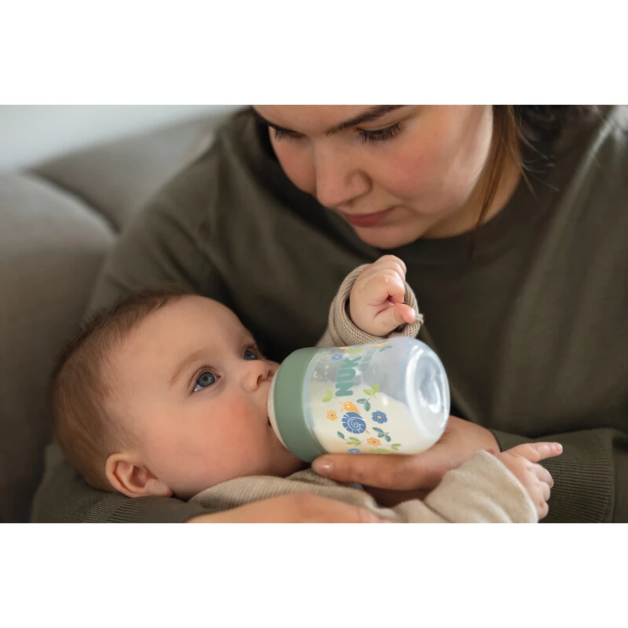 NUK Babyflasche NUK for Nature 150ml, grün