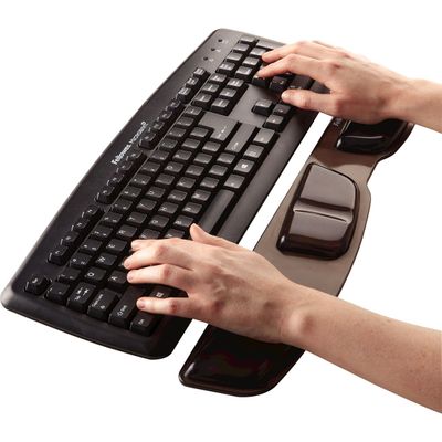 Fellowes Health-V - Repose-poignets clavier - noir