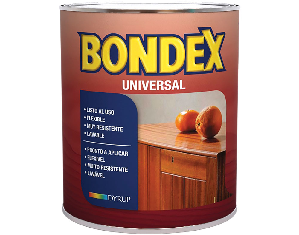 VERNIZ BONDEX UNIVERSAL ACETINADO INCOLOR 0.375L