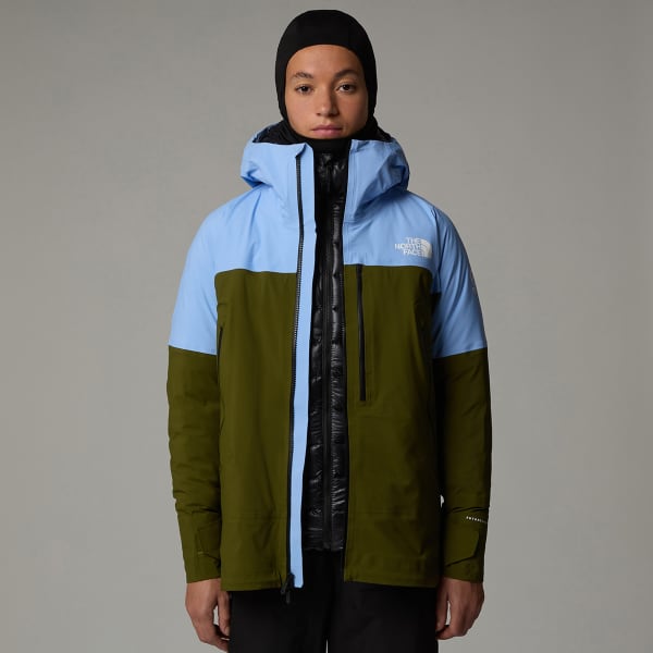 Veste de ski THE NORTH FACE W SUMMIT STIMSON FUTURELIGHT JKT CORNFLOWER/FOREST OLIVE
