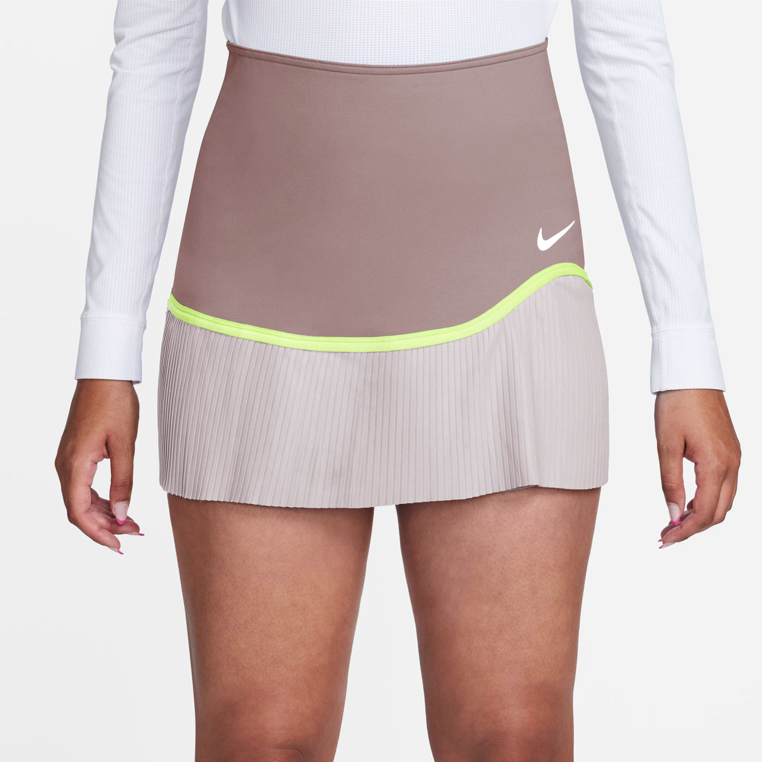 Nike Dri-Fit Advantage Pleated Jupe Femmes - Lilas
