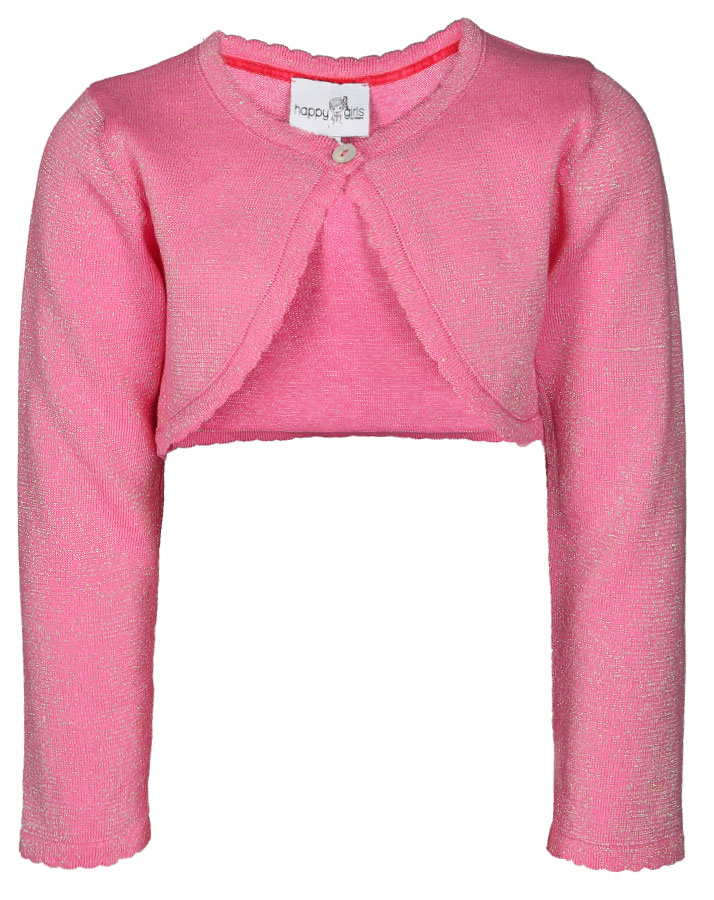 Bolero FLICKERING LIGHTS mit Glitzer in pink