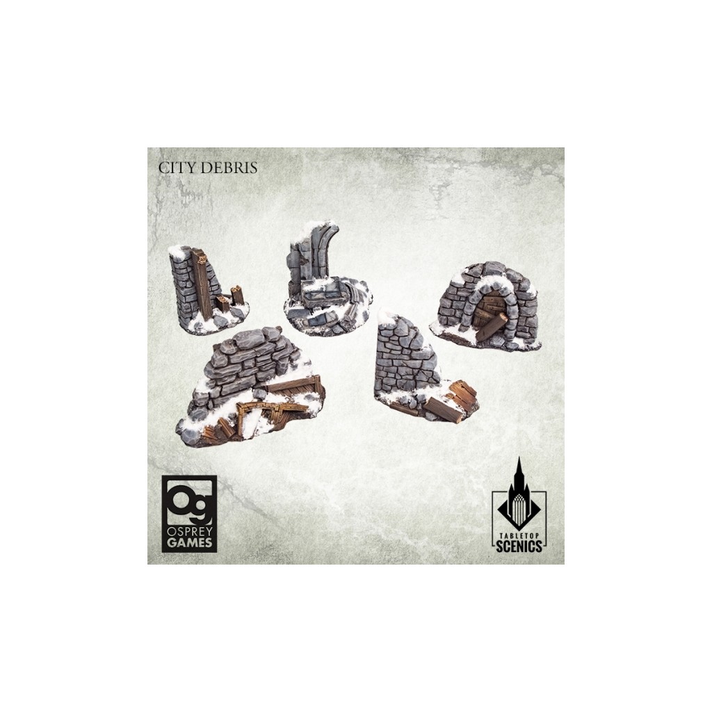 Décors Officiels Frostgrave - City Debris