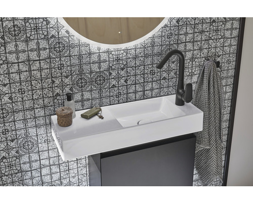 Glasmozaïek CM Duitsland Kristal zwart/grijs 30x30 cm