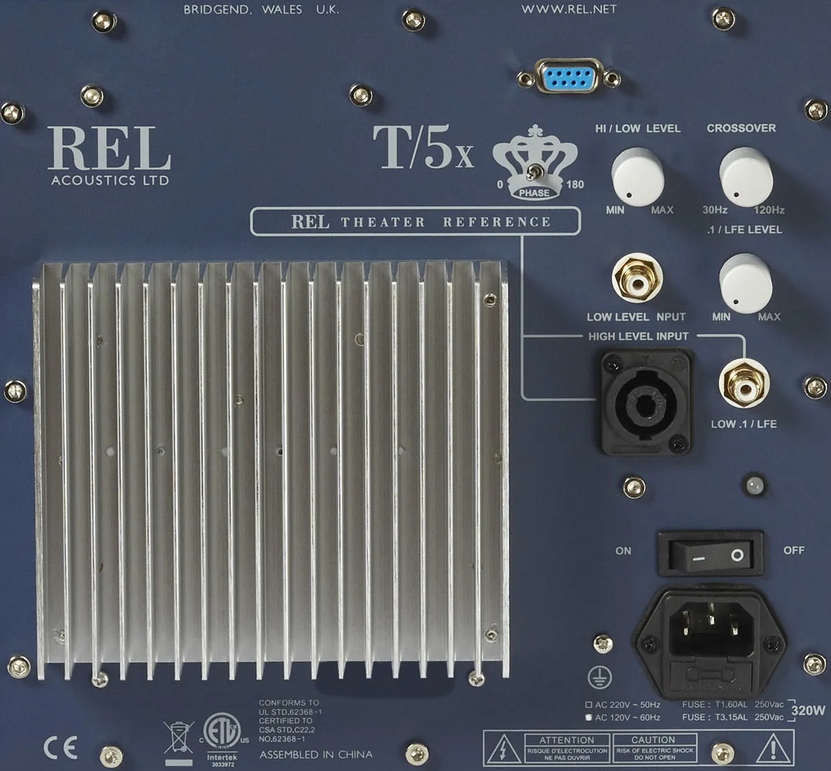 REL Acoustics T/5x Blanc Caissons de basses