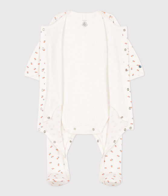 Bodyjama fleurs en tubique