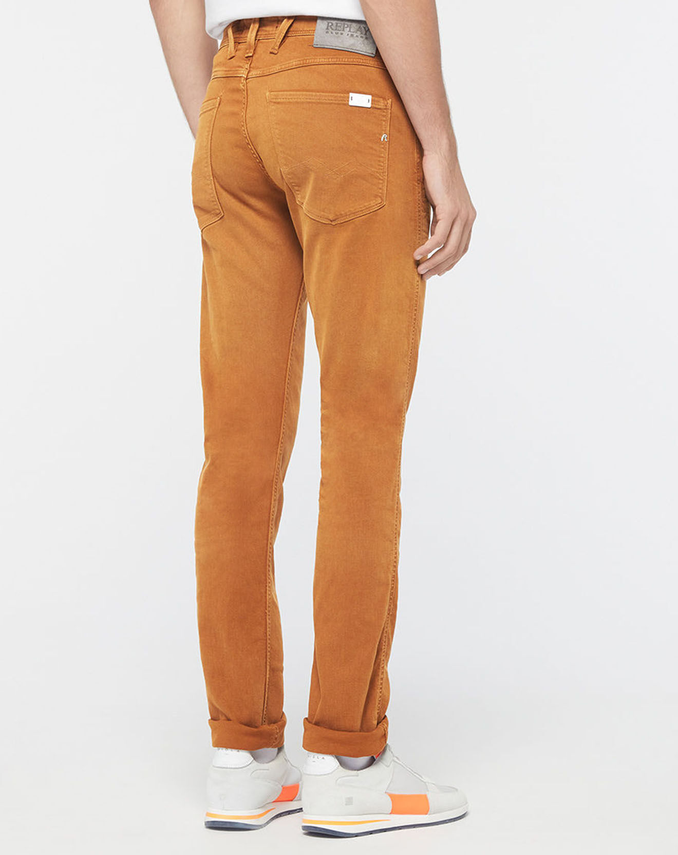Replay Jean Slim Bull Denim Anbass camel