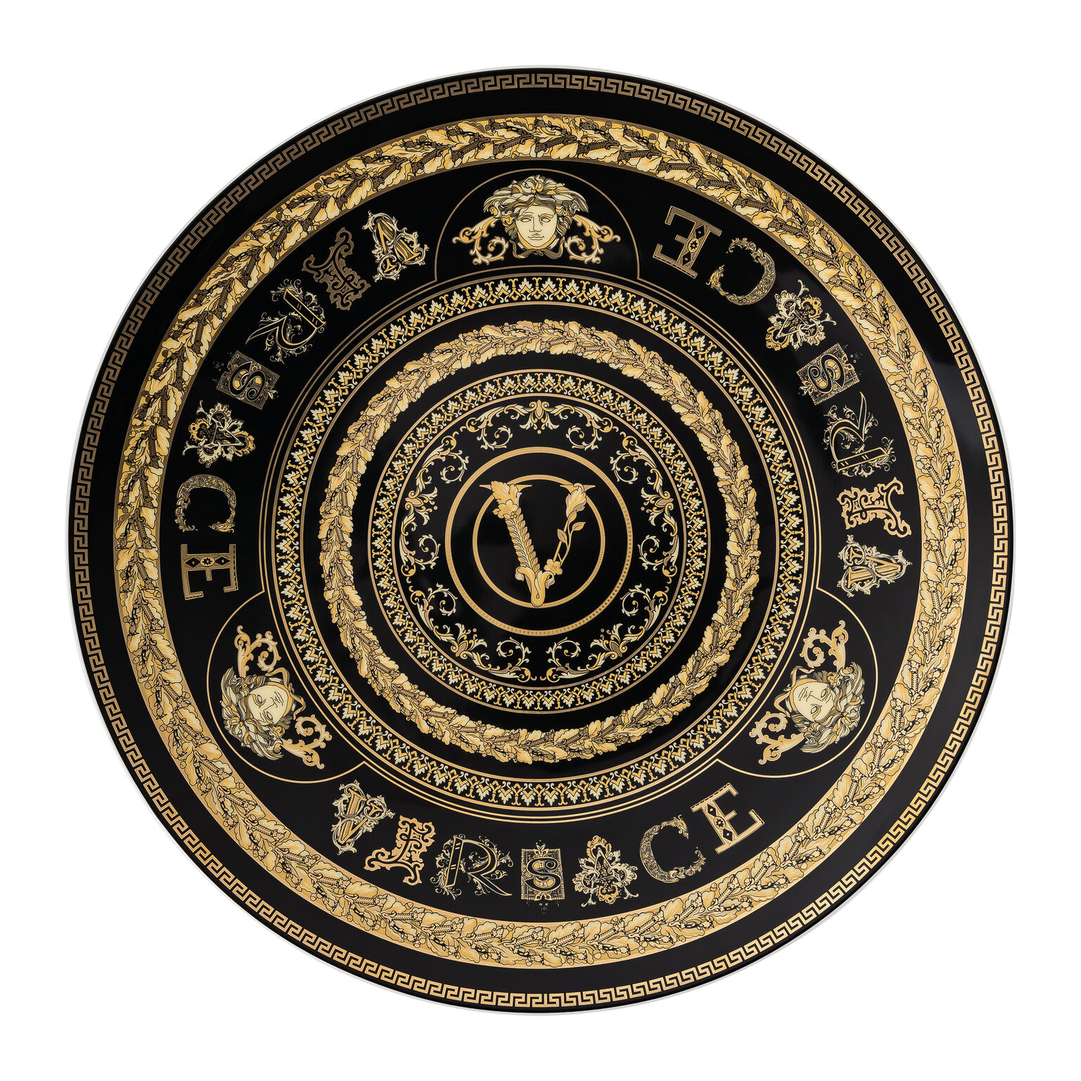 Virtus Gala Virtus Gala Black Platzteller 33 cm