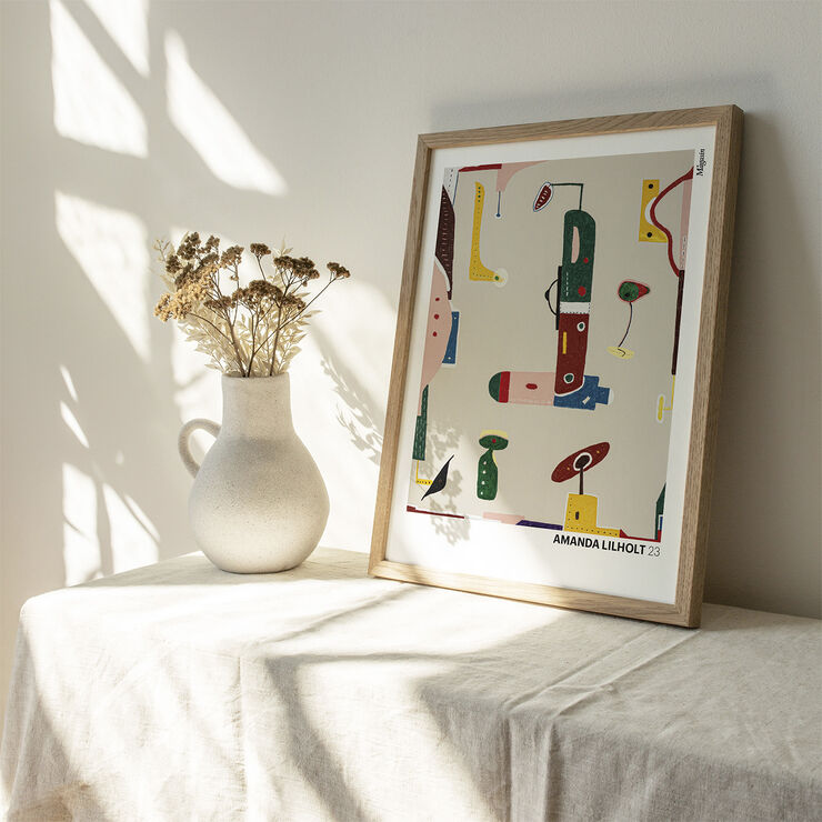 Poster & Frame Magasin x Amanda Lilholt Flerefarvet