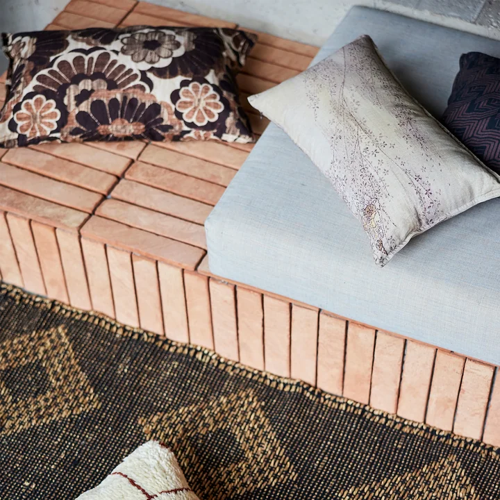 HKliving - Doris for HKLiving Kissen, 30 x 55 cm, rustic