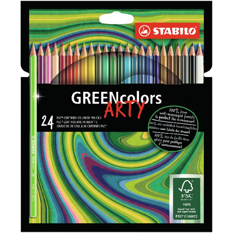 STABILO<br>Farveblyanter Arty 24 stk
