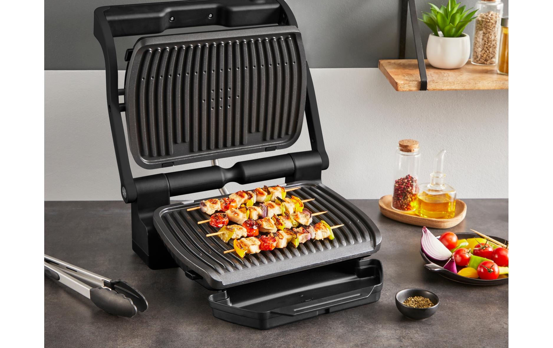 Tefal Kontaktgrill »OptiGrill+ GC7178 2000 W« 2000 W