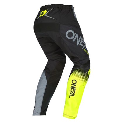 Pantalon cross O'Neal ELEMENT - RACEWEAR V.22 - BLACK GRAY NEON YELLOW 2023 - Noir / Gris