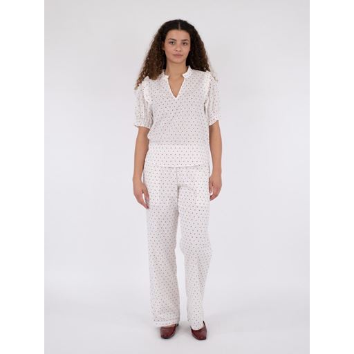 Neo Noir Astra Heart Bukser, White, 42