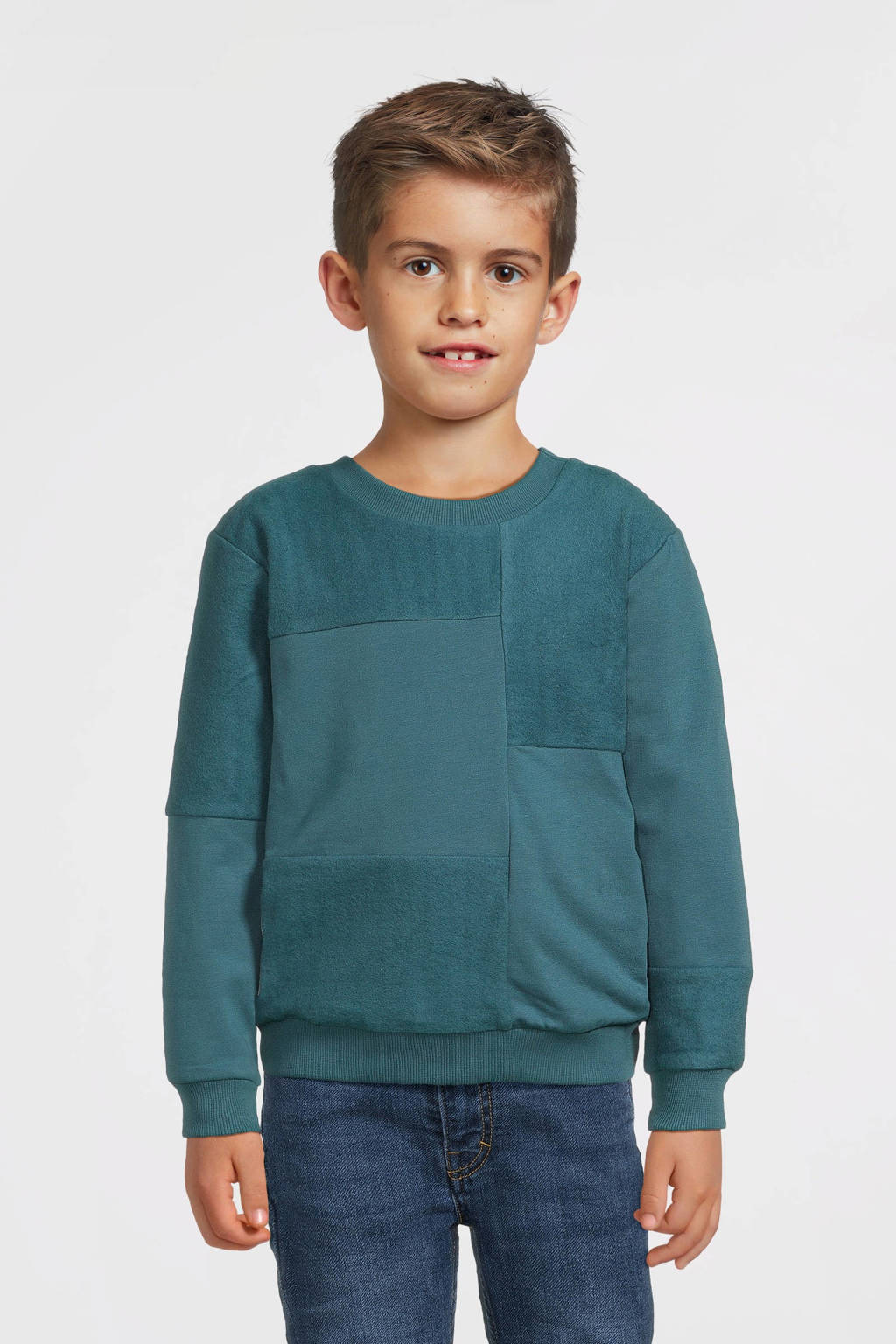 LEVV sweater petrol