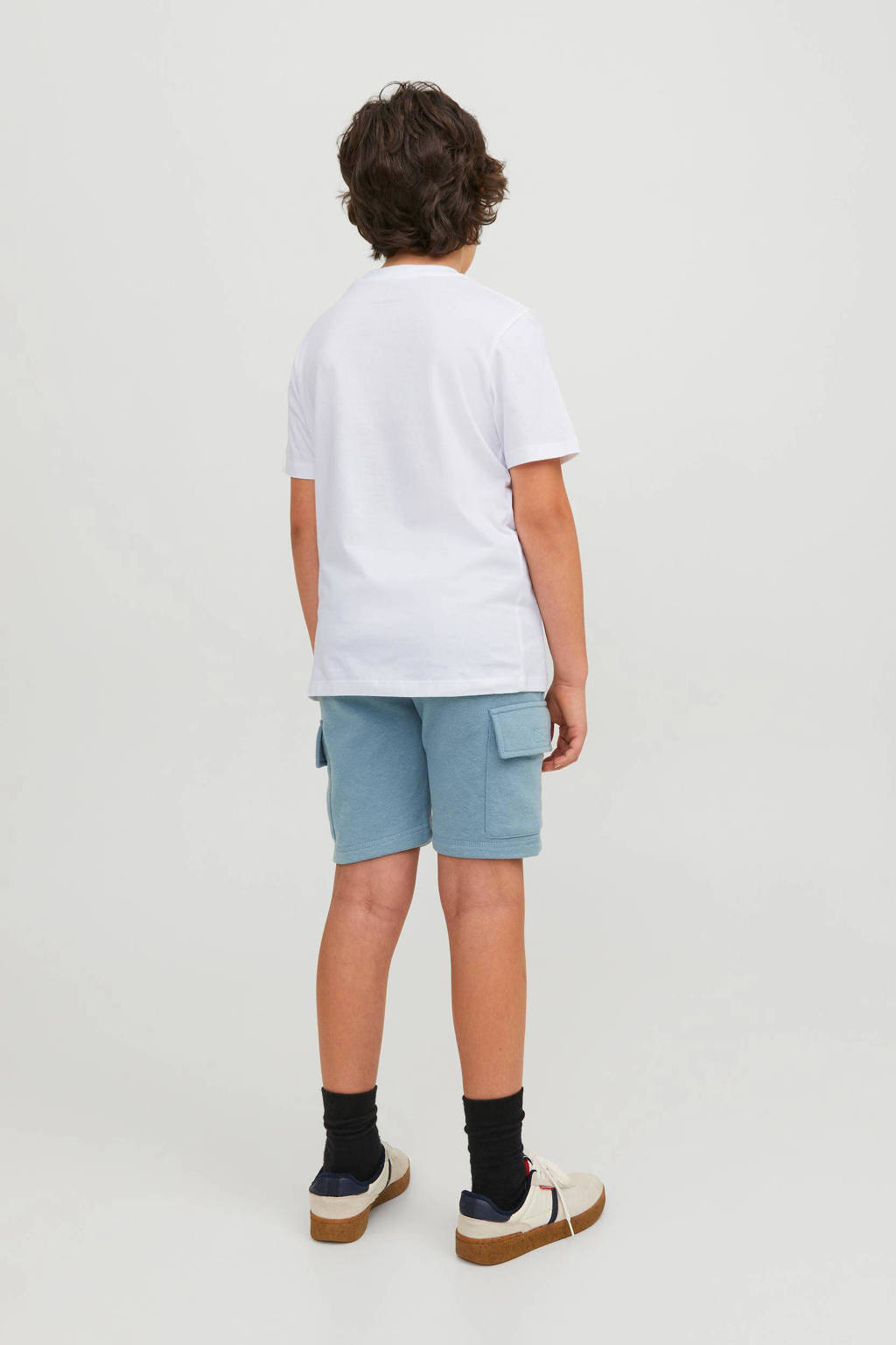 JACK & JONES T-shirt JORCODYY met printopdruk wit
