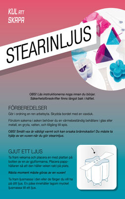 Kärnan Gøy Å Lage Stearinlys Hobbysett