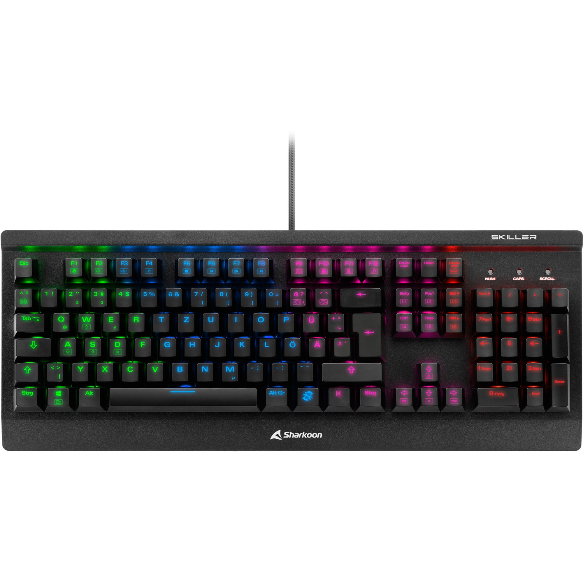 Sharkoon Gaming-Tastatur SKILLER SGK3