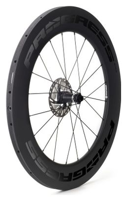 Paire de roues Progress Space Disc Noir | 12x100/12x142 mm | Center Lock | Campagnolo N3W
