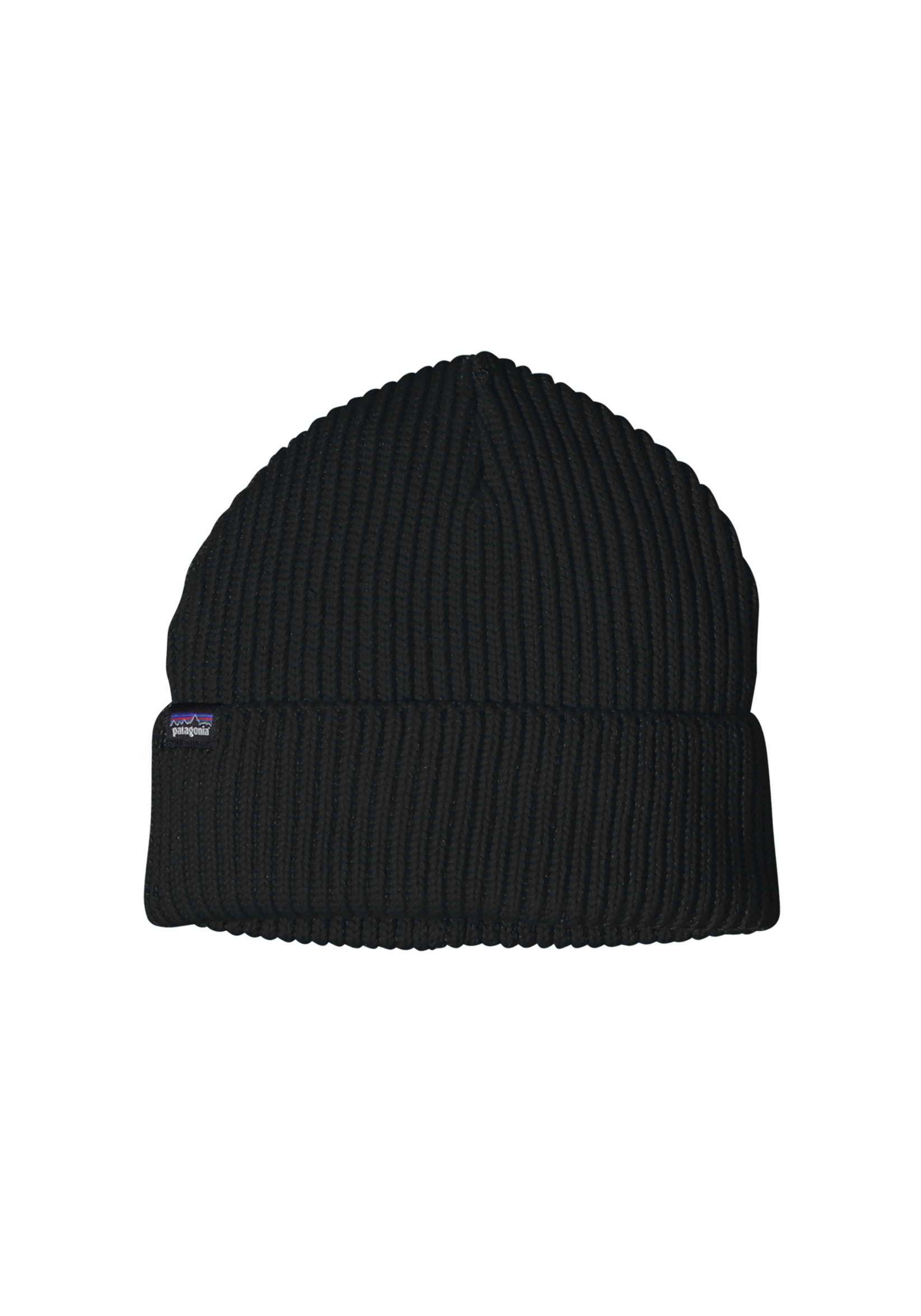 Patagonia Mütze Fisherman's Rolled Beanie Black
