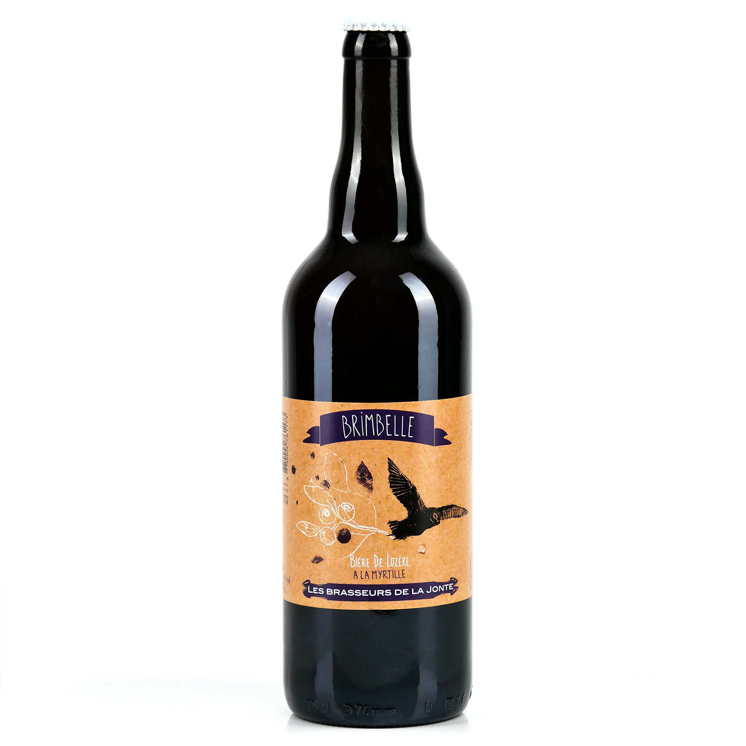 Bière Brimbelle de Lozère - Blanche à la myrtille 5%