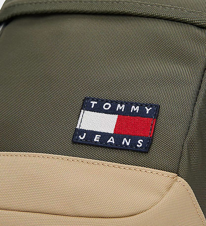 Tommy Hilfiger Umhängetasche - Ace Daily - Zinn/Green