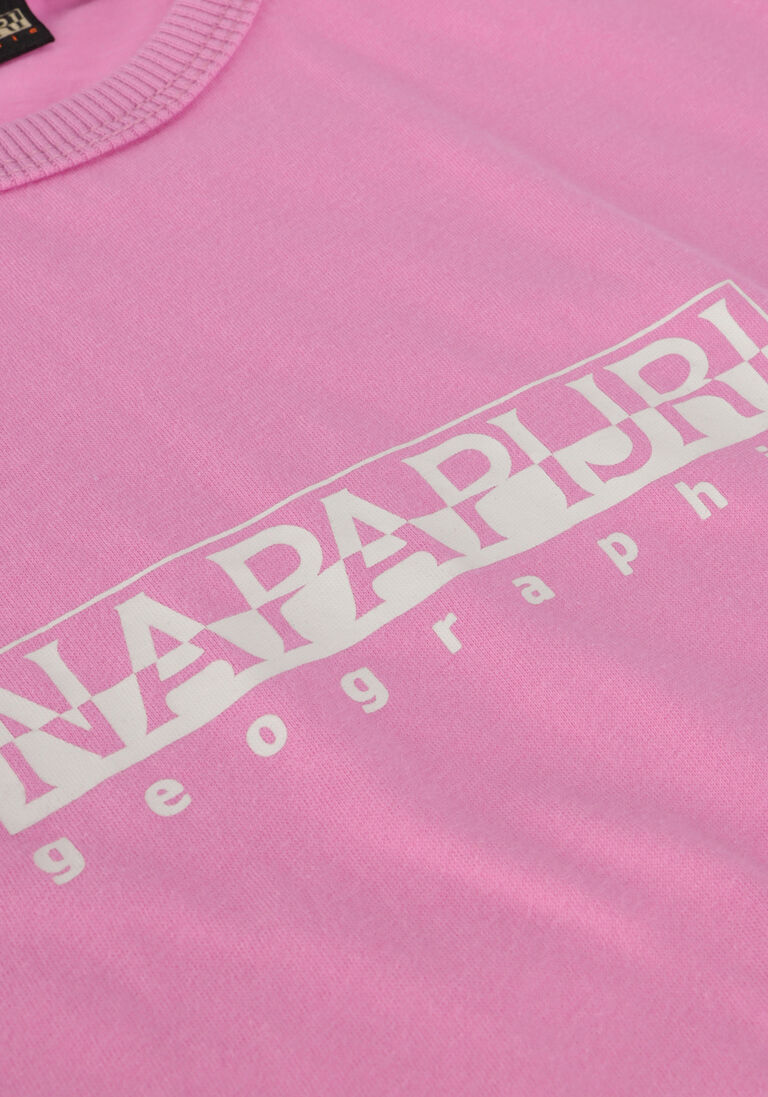 NAPAPIJRI roze napapijri t-shirt k s-box ss1