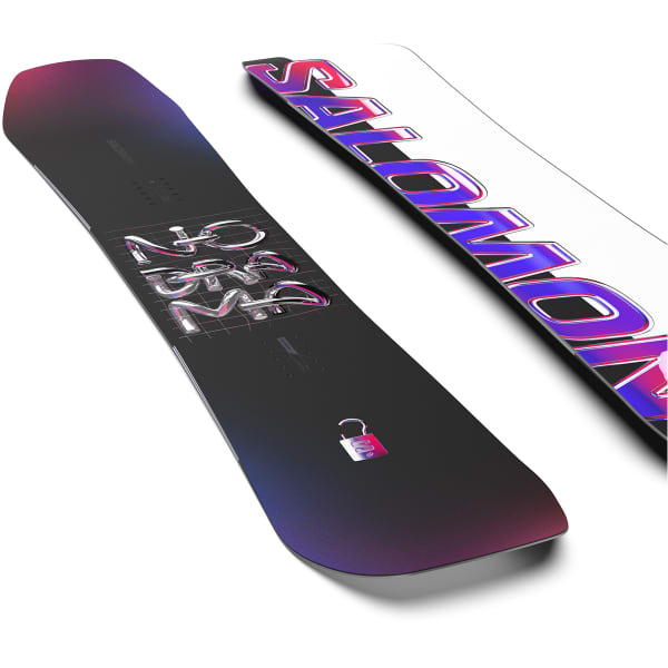 Planche de snowboard SALOMON NO DRAMA WHITE/BLACK/PINK