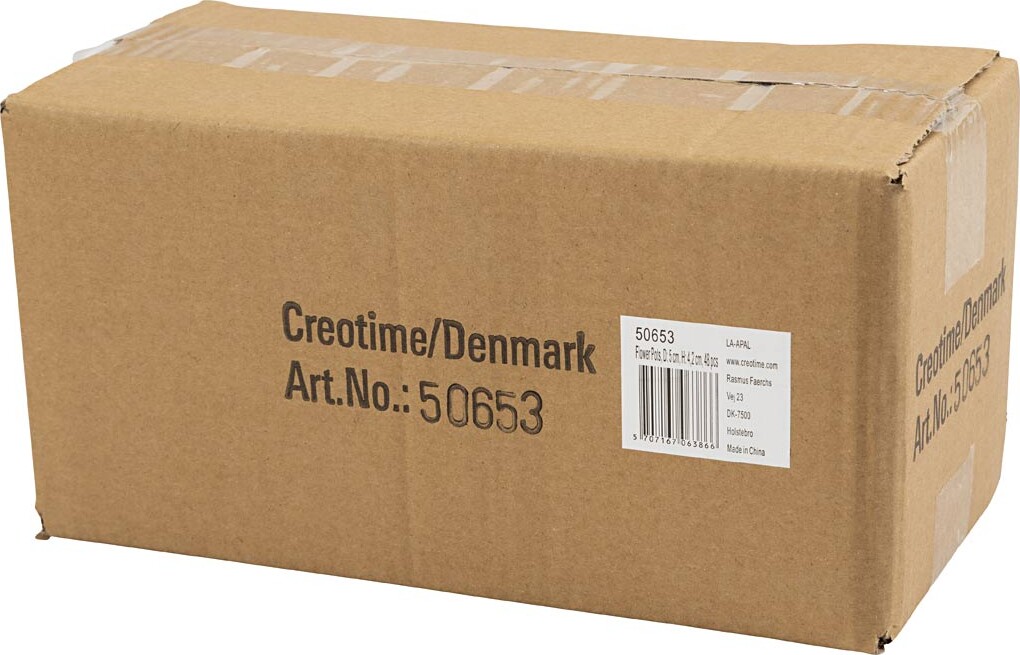 Urtepotte - H 4,2 CM - Ø 5 CM - 48 Stk