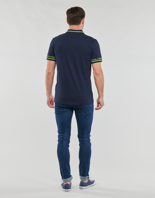Jack & Jones - JJGLOBUS POLO SS - Marine