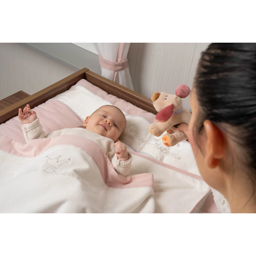 Be Be 's Collection Kuscheldecke Plüsch Prinzessin 2023 75x110 cm