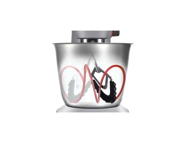 Bosch OptiMUM MUM9D33S11 - Køkkenmaskine - 1300 W - platinsølv